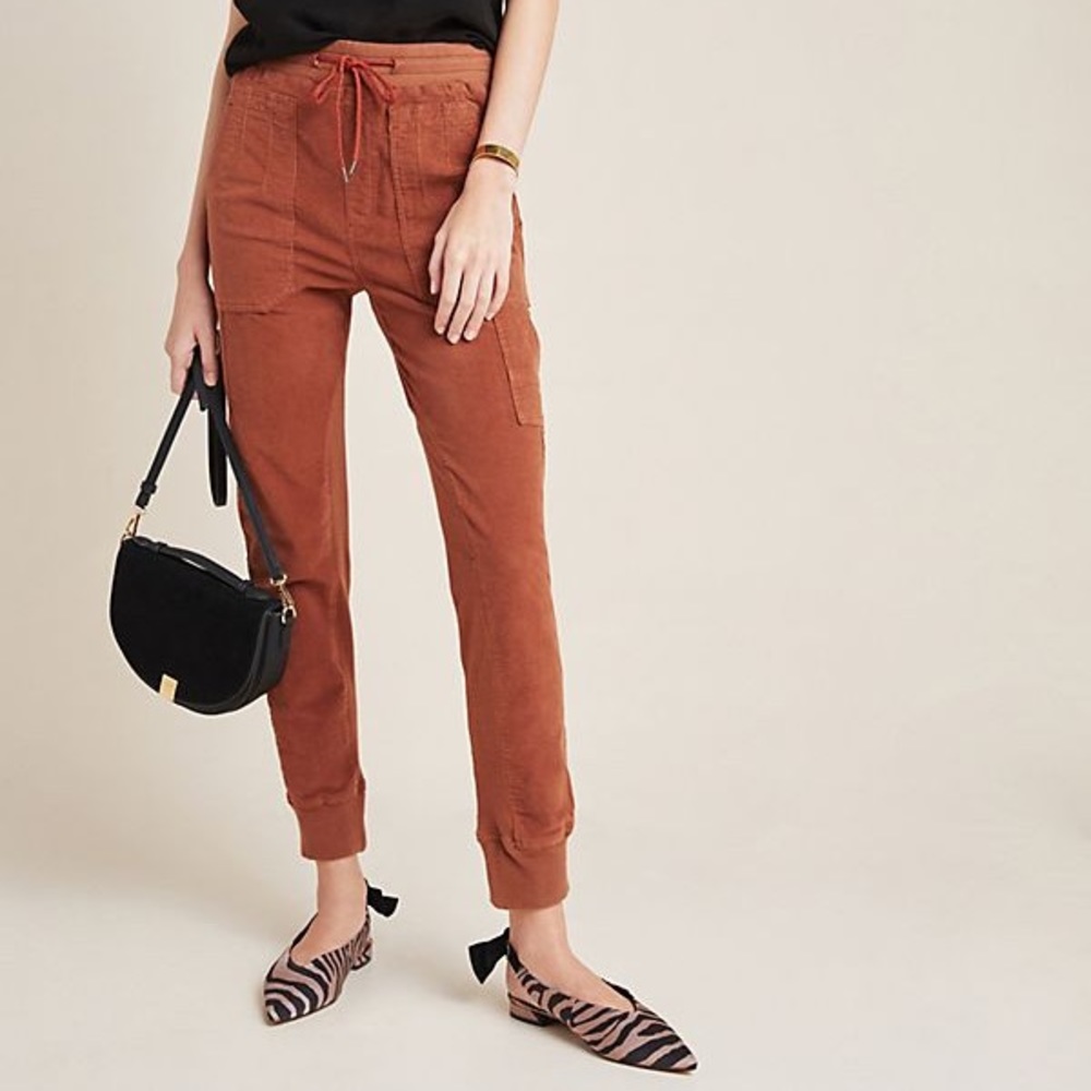 By Anthropologie Leigh corduroy joggers xs NWT